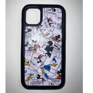 Custom Disneyland park iPhone XR Mickey comic strip case